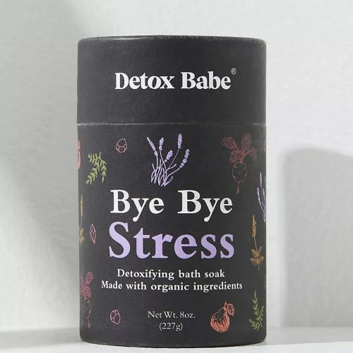 Bye Bye Stress - Organic Detox Bath Salt Soak - Free Living Co