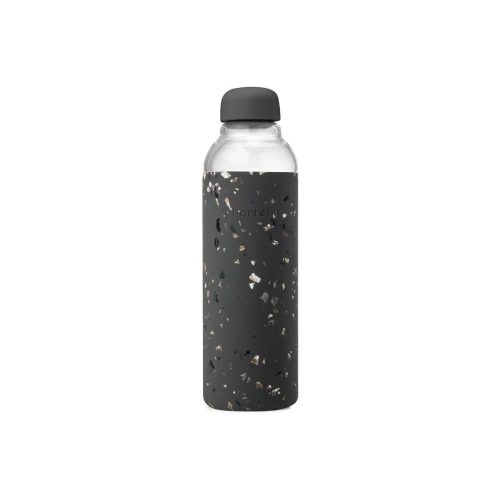 Reusable Glass + Silicone Water Bottle - Free Living Co