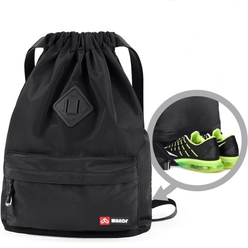 Sport Drawstring Backpack With Shoe Compartment - Free Living Co