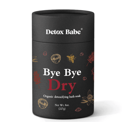 Bye Bye Dry - Organic Detox Bath Salt Soak - Free Living Co