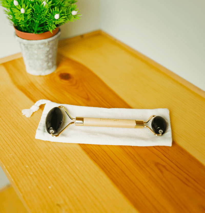 Bamboo Facial Massage Roller - Free Living Co