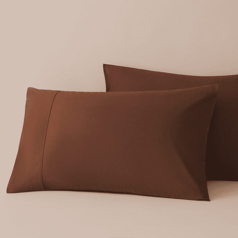 Eucalypso Pillowcase Set Terracotta