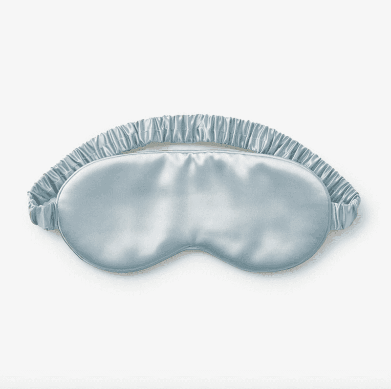 Eucalypso SIlk Eye Mask Blue