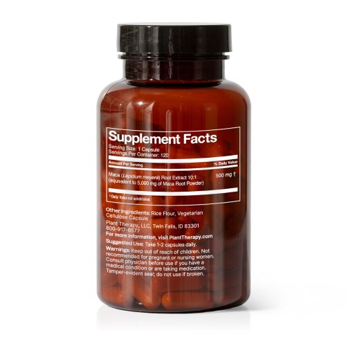 Maca Root Herbal Supplement 120ct 02