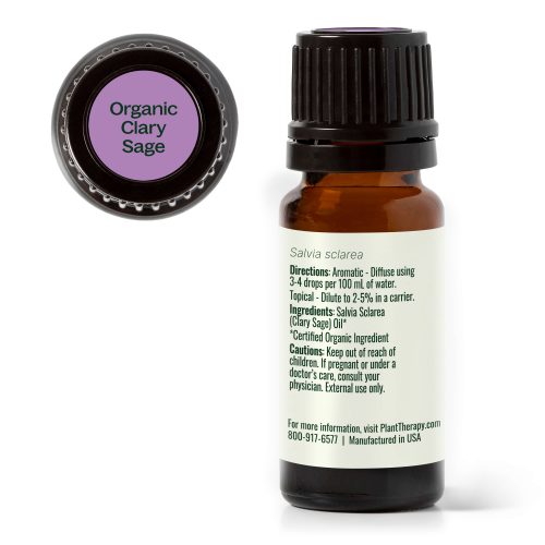 Organic Clary Sage 10ml 02 df76d1a1 af52 4cc9 a60a a6560d6a04f7