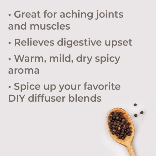 Organic black pepper Benefits