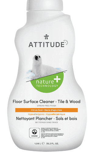 Nature + Floor Surface Cleaner Tile & Wood - Citrus Zest - Free Living Co