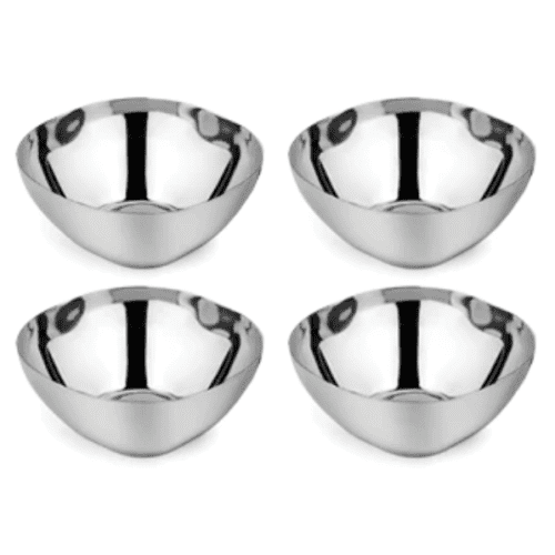 Smart Snacking Stainless Steel Bowls - Free Living Co