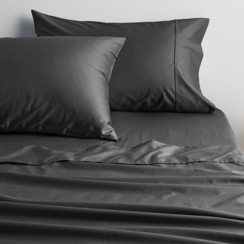 Slate Gray Pillowcase Set