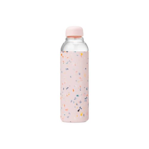 Reusable Glass + Silicone Water Bottle - Free Living Co