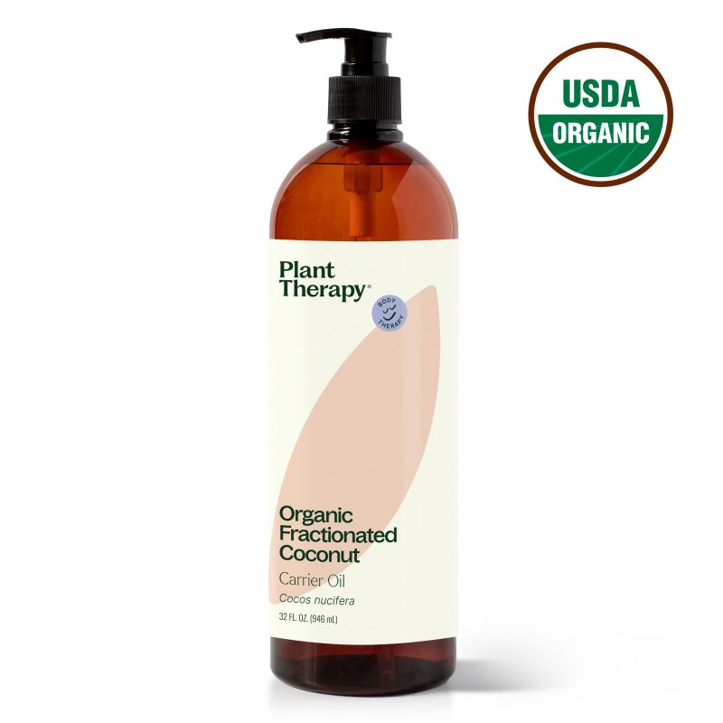 organic fractionated coconut carrier oil 32oz 01 logo