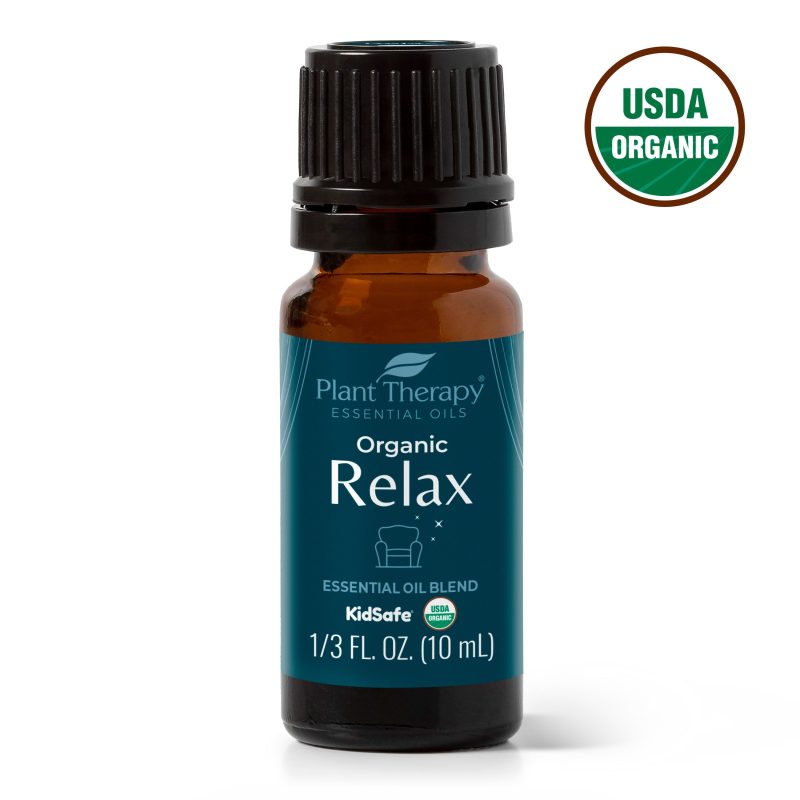 organic relax blend 10ml 01 logo