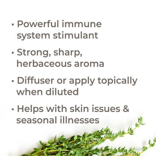 organic thyme thymol eo benefits