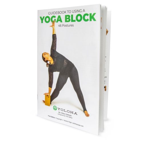 yoga block guide book cover