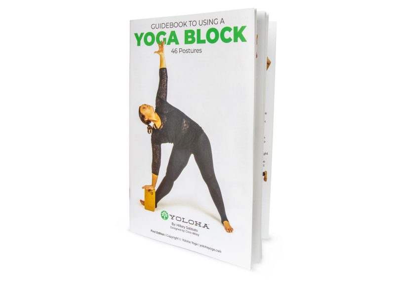 yoga block guide book cover